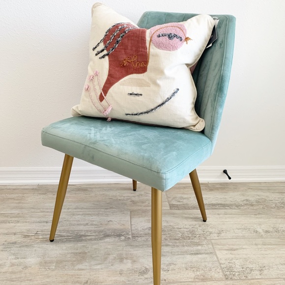 Other - Abstract Artsy Face Decorative Pillow NWT